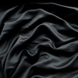 Светозатемняющая ткань для штор &quot;Блэкаут&quot; 95% (Blackout), цвет Черный (на отрез)  в Оренбурге