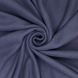 Ткань Флис Односторонний 130 гр/м2, цвет Темно-серый (на отрез)  в Оренбурге