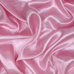 Ткань Атлас-сатин, цвет Розовый (на отрез)  в Оренбурге
