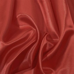 Ткань Атлас-сатин, цвет Красный (на отрез)  в Оренбурге