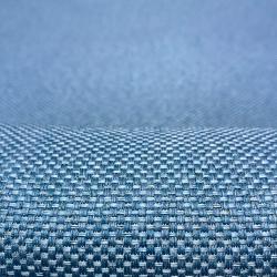 Ткань Блэкаут для штор светозатемняющая 85% &quot;Рогожка Синяя&quot;   в Оренбурге